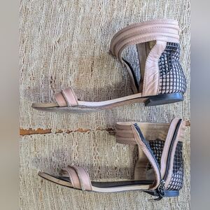 L.A.M.B. Fish Net Shoes